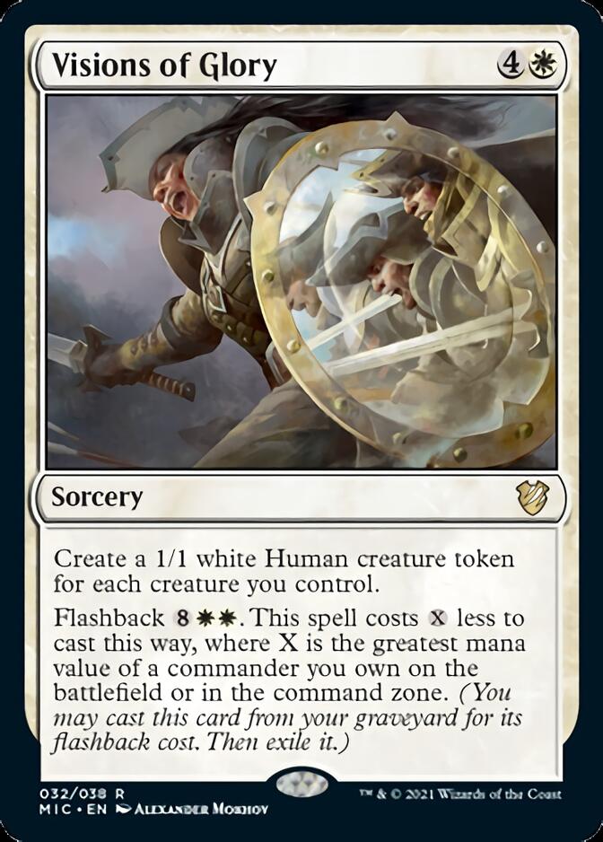 Visions of Glory [Innistrad: Midnight Hunt Commander] | Galactic Gamez