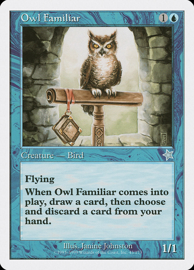 Owl Familiar [Starter 1999] | Galactic Gamez