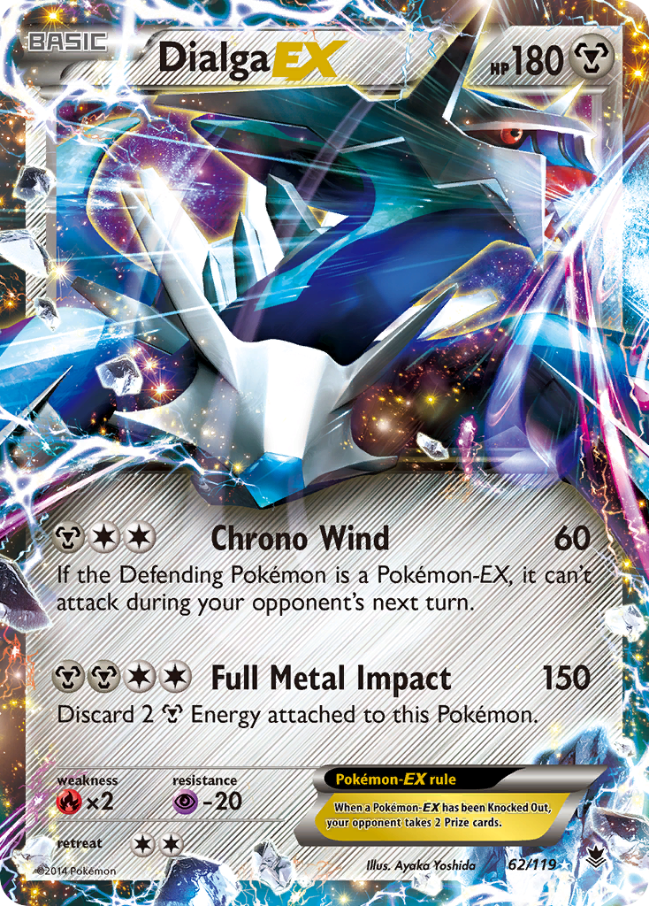 Dialga EX (62/119) [XY: Phantom Forces] | Galactic Gamez