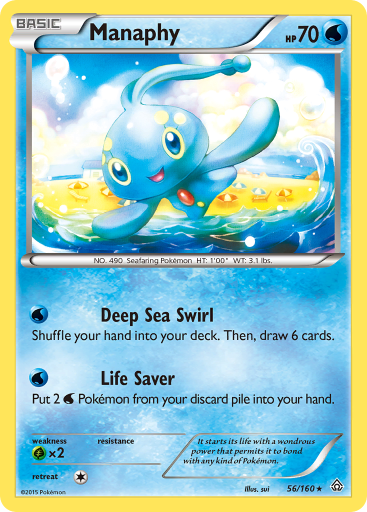 Manaphy (56/160) [XY: Primal Clash] | Galactic Gamez