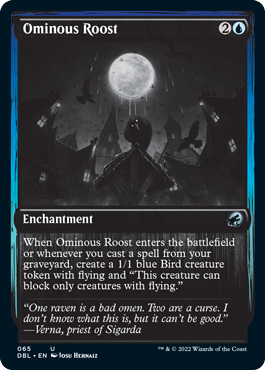 Ominous Roost [Innistrad: Double Feature] | Galactic Gamez