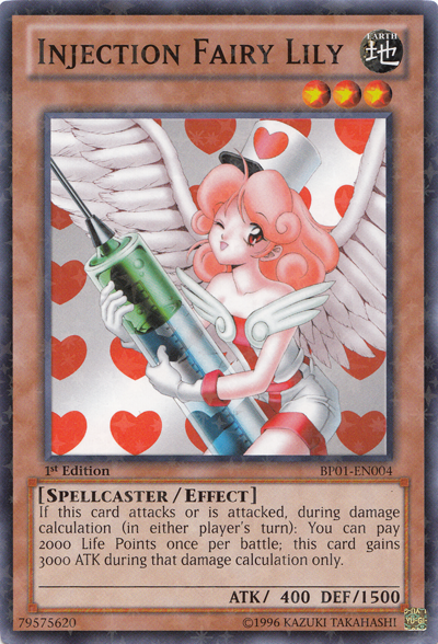 Injection Fairy Lily [BP01-EN004] Starfoil Rare | Galactic Gamez