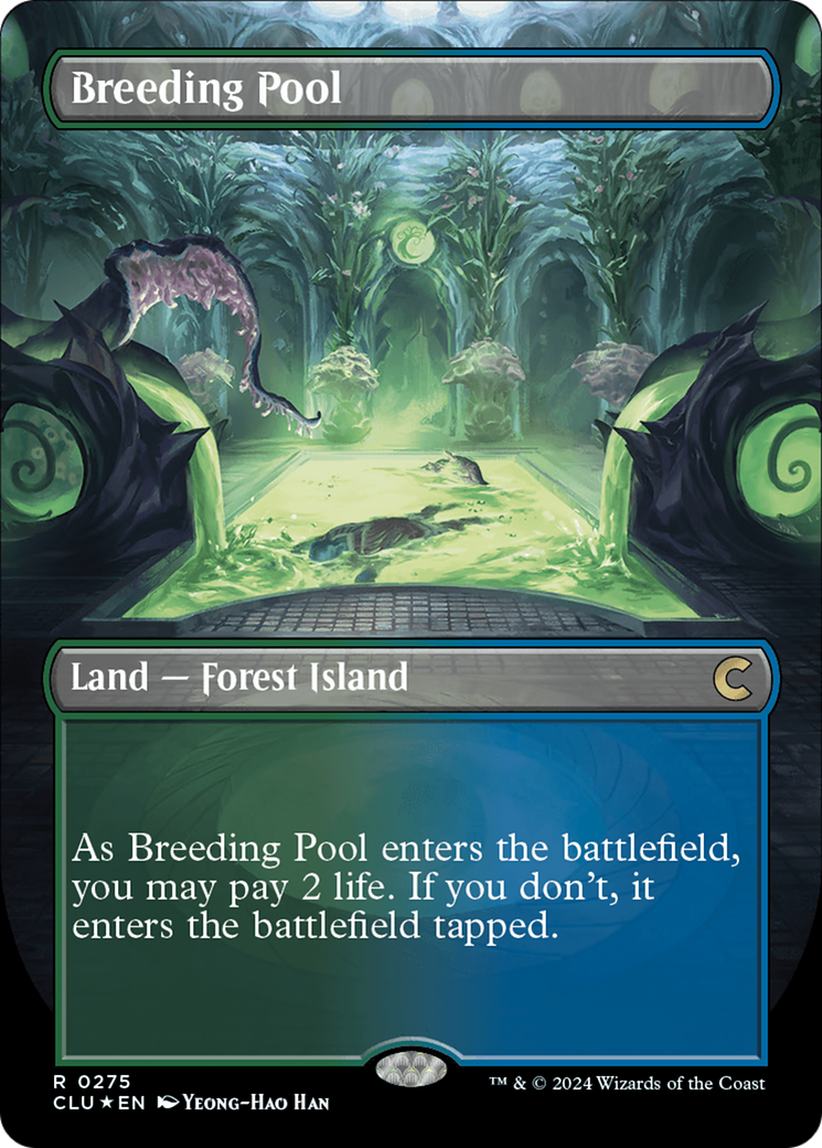 Breeding Pool (Borderless) [Ravnica: Clue Edition] | Galactic Gamez