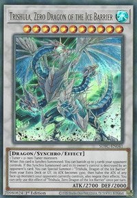Trishula, Zero Dragon of the Ice Barrier [SDFC-EN041] Ultra Rare | Galactic Gamez