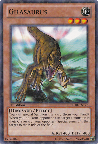 Gilasaurus [BP01-EN177] Starfoil Rare | Galactic Gamez