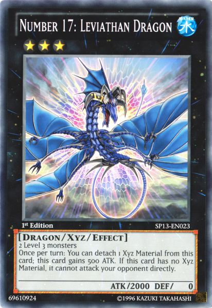 Number 17: Leviathan Dragon [SP13-EN023] Common | Galactic Gamez