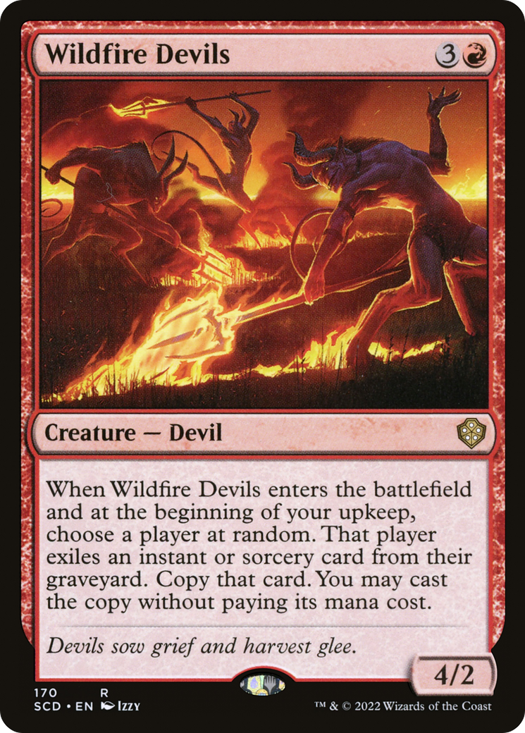 Wildfire Devils [Starter Commander Decks] | Galactic Gamez