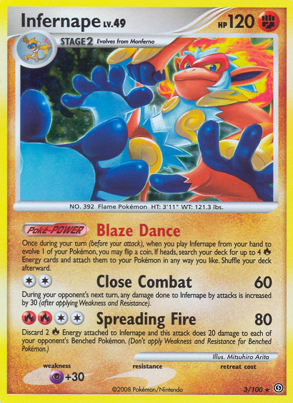 Infernape (3/100) [Diamond & Pearl: Stormfront] | Galactic Gamez