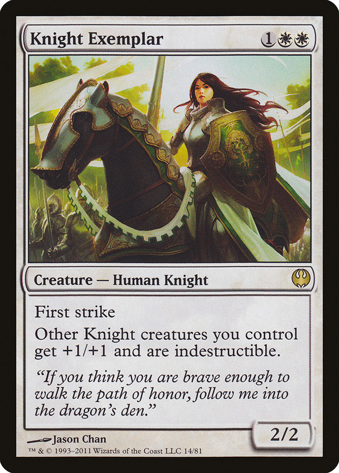 Knight Exemplar [Duel Decks: Knights vs. Dragons] | Galactic Gamez