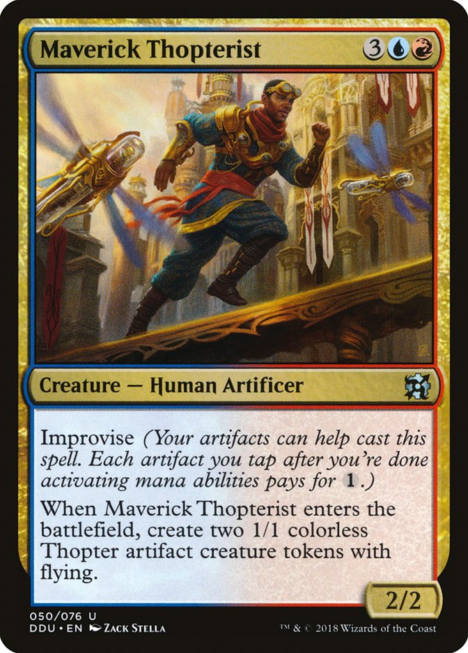 Maverick Thopterist [Duel Decks: Elves vs. Inventors] | Galactic Gamez