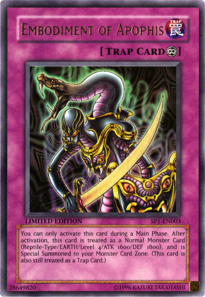 Embodiment of Apophis [SP1-EN003] Ultra Rare | Galactic Gamez