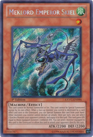 Meklord Emperor Skiel [EXVC-EN094] Secret Rare | Galactic Gamez