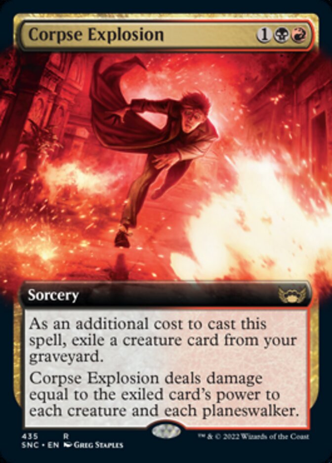 Corpse Explosion (Extended Art) [Streets of New Capenna] | Galactic Gamez