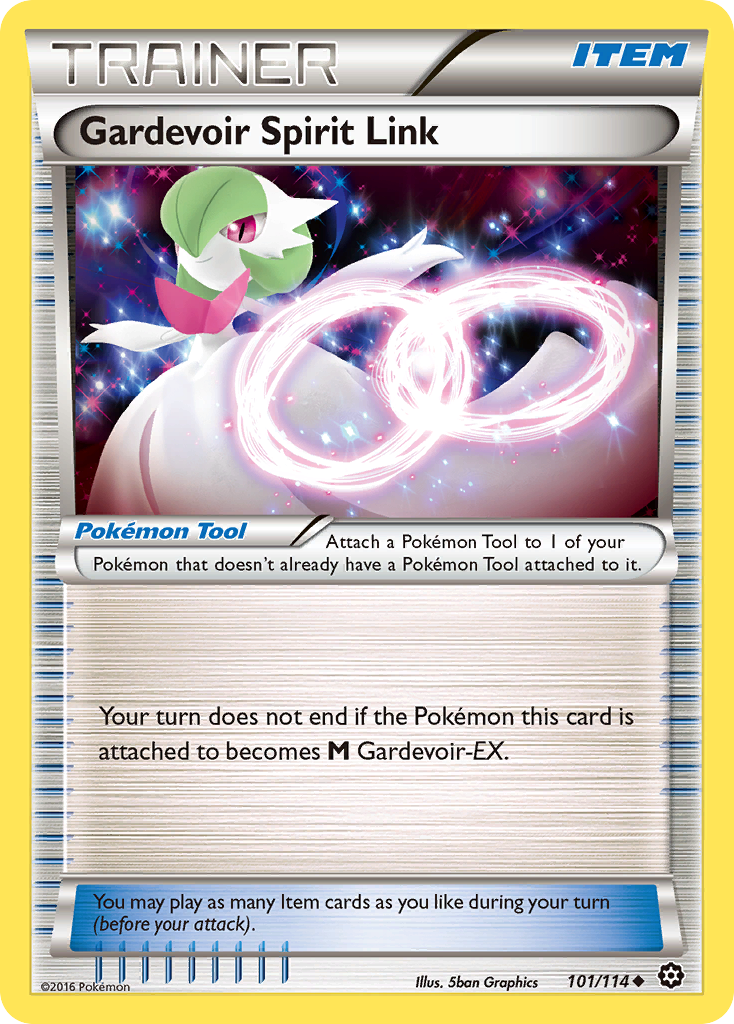 Gardevoir Spirit Link (101/114) [XY: Steam Siege] | Galactic Gamez