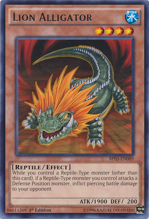 Lion Alligator [BP03-EN089] Rare | Galactic Gamez