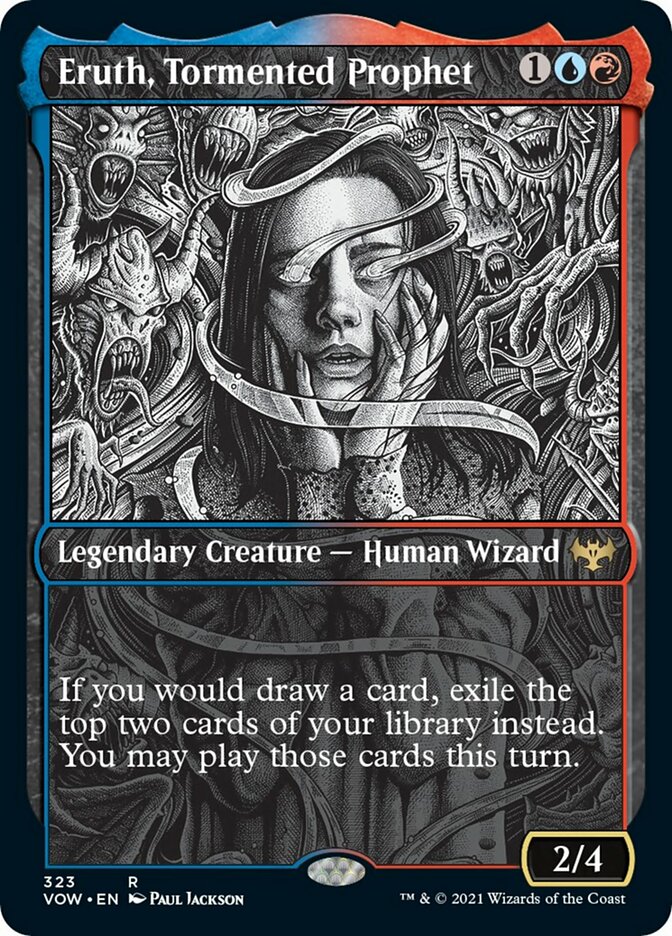 Eruth, Tormented Prophet (Showcase Eternal Night) [Innistrad: Crimson Vow] | Galactic Gamez