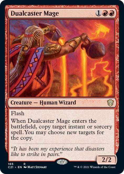 Dualcaster Mage [Commander 2021] | Galactic Gamez