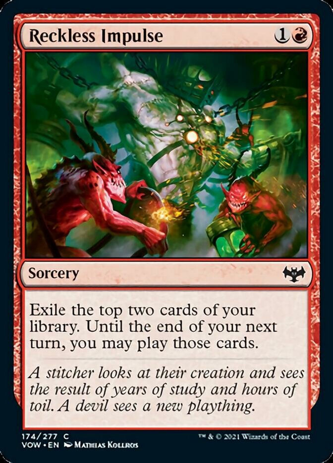 Reckless Impulse [Innistrad: Crimson Vow] | Galactic Gamez