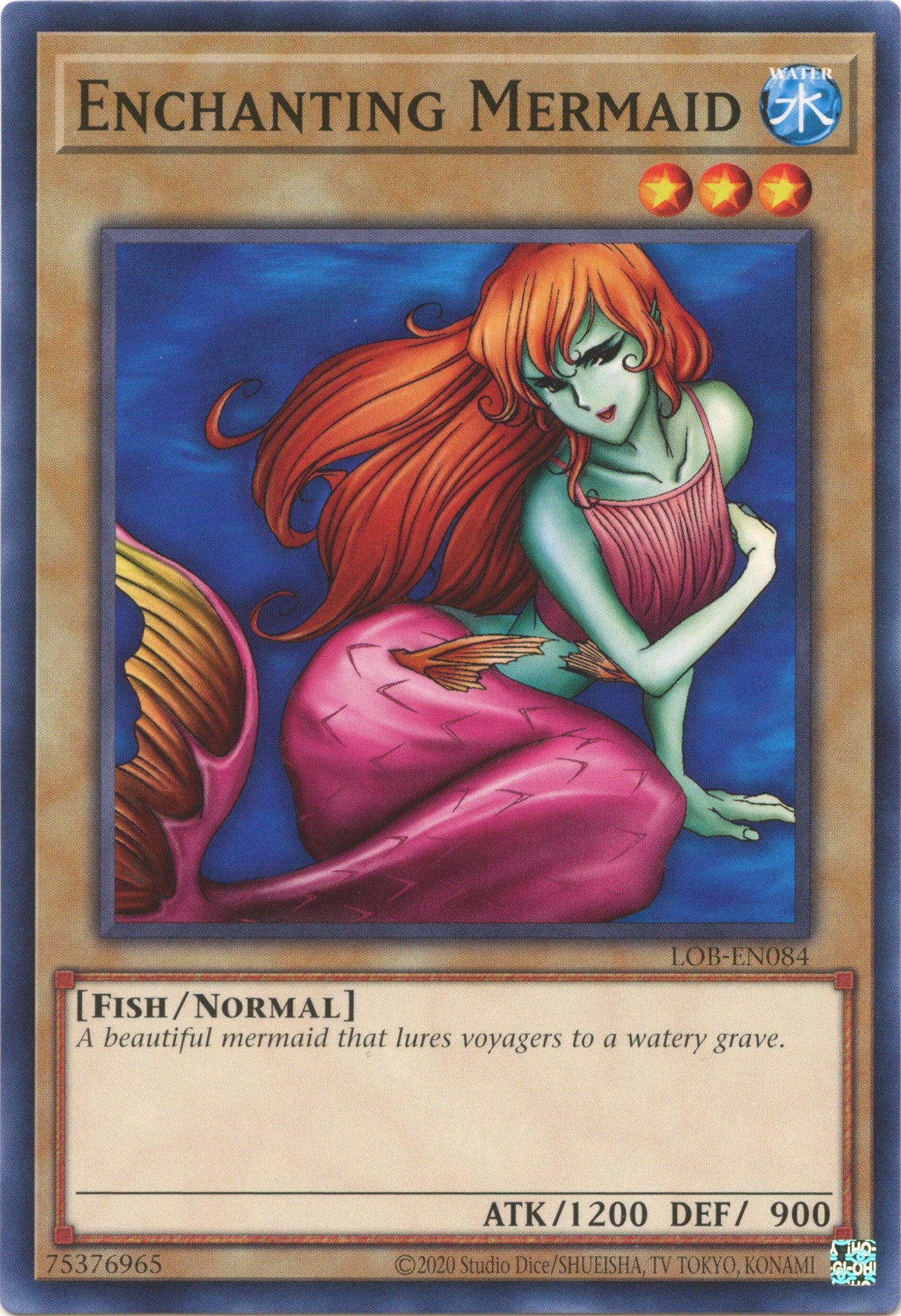 Enchanting Mermaid (25th Anniversary) [LOB-EN084] Common | Galactic Gamez