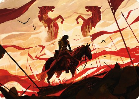 Merry, Esquire of Rohan Art Card [The Lord of the Rings: Tales of Middle-earth Art Series] | Galactic Gamez