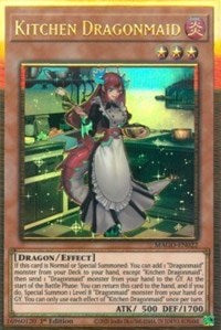 Kitchen Dragonmaid [MAGO-EN022] Gold Rare | Galactic Gamez