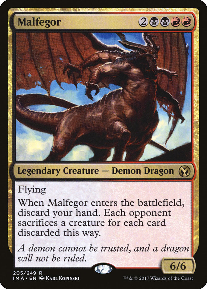 Malfegor [Iconic Masters] | Galactic Gamez