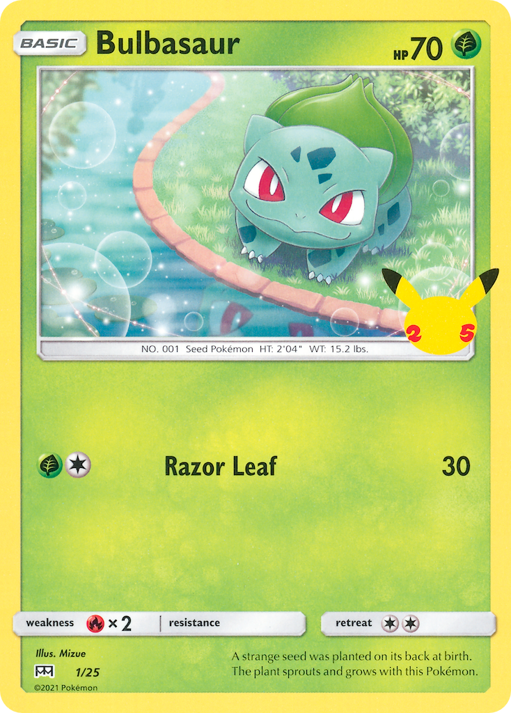 Bulbasaur (1/25) [McDonald's 25th Anniversary] | Galactic Gamez