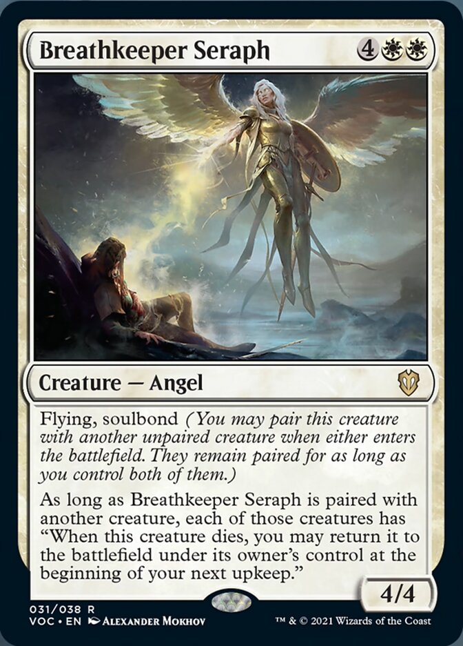 Breathkeeper Seraph [Innistrad: Crimson Vow Commander] | Galactic Gamez