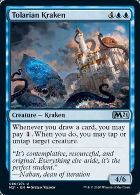 Tolarian Kraken [Core Set 2021] | Galactic Gamez