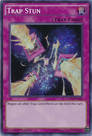 Trap Stun [LC5D-EN141] Secret Rare | Galactic Gamez