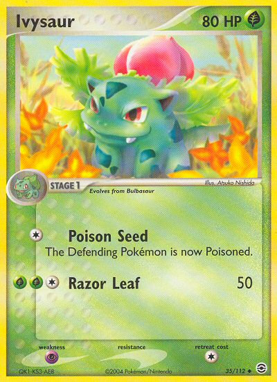 Ivysaur (35/112) [EX: FireRed & LeafGreen] | Galactic Gamez