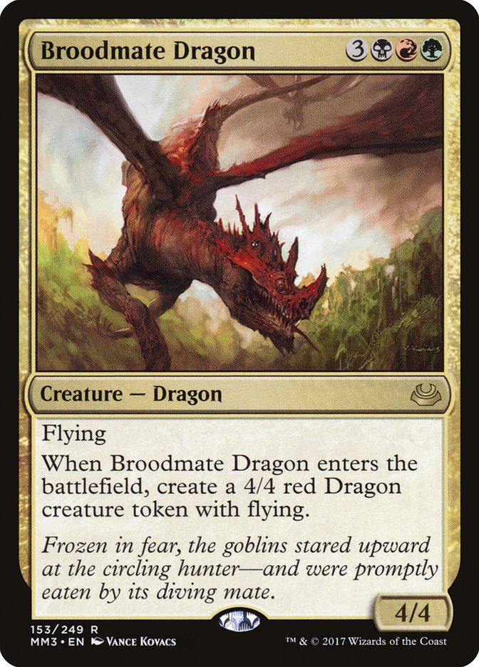 Broodmate Dragon [Modern Masters 2017] | Galactic Gamez