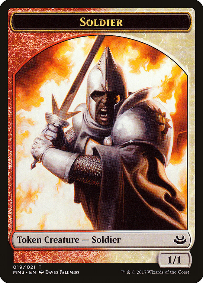 Soldier (019/021) [Modern Masters 2017 Tokens] | Galactic Gamez