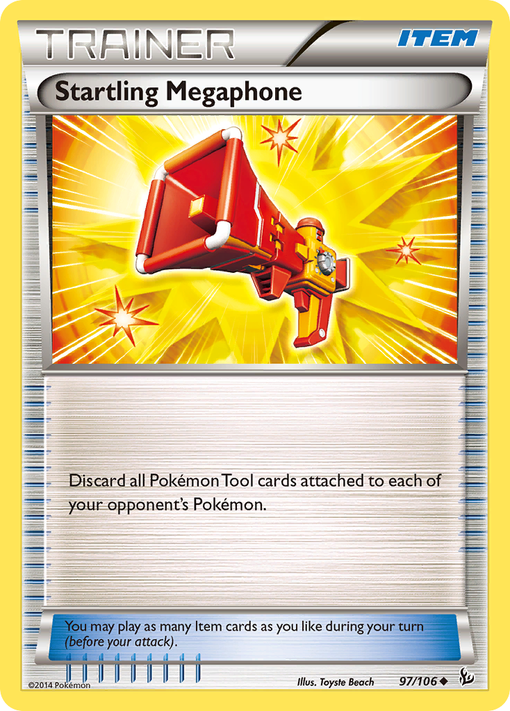 Startling Megaphone (97/106) [XY: Flashfire] | Galactic Gamez