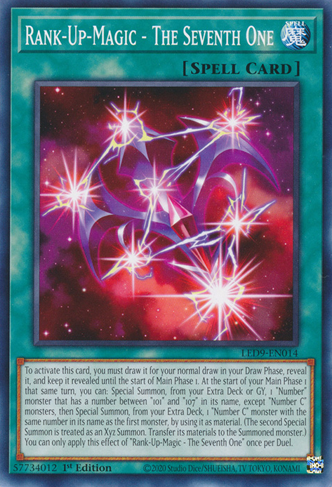 Rank-Up-Magic - The Seventh One [LED9-EN014] Common | Galactic Gamez