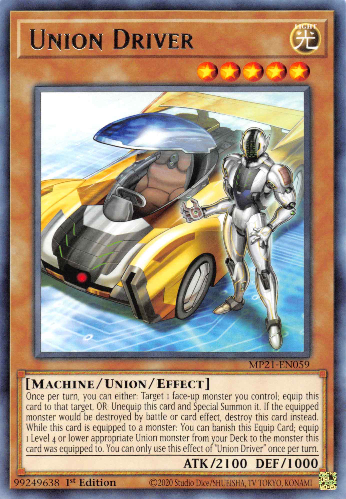 Union Driver [MP21-EN059] Rare | Galactic Gamez