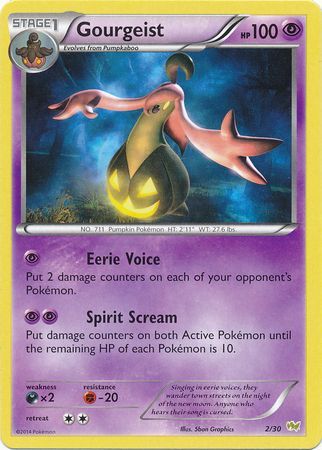 Gourgeist (2/30) [XY: Trainer Kit - Noivern] | Galactic Gamez