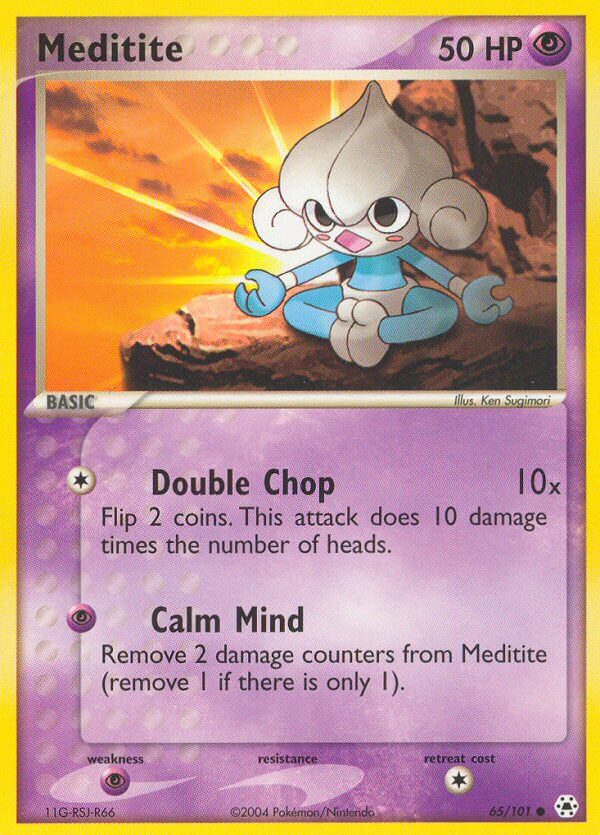 Meditite (65/101) [EX: Battle Stadium] | Galactic Gamez