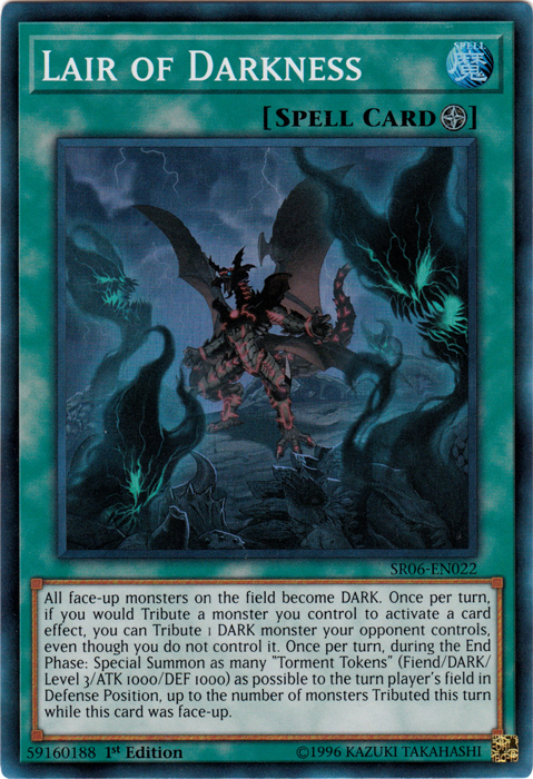 Lair of Darkness [SR06-EN022] Super Rare | Galactic Gamez