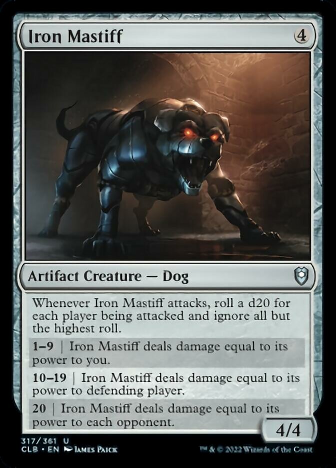 Iron Mastiff [Commander Legends: Battle for Baldur's Gate] | Galactic Gamez