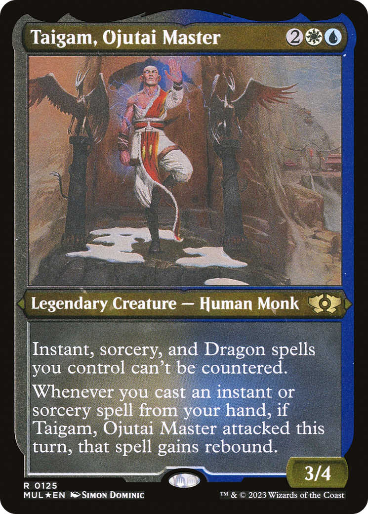 Taigam, Ojutai Master (Foil Etched) [Multiverse Legends] | Galactic Gamez
