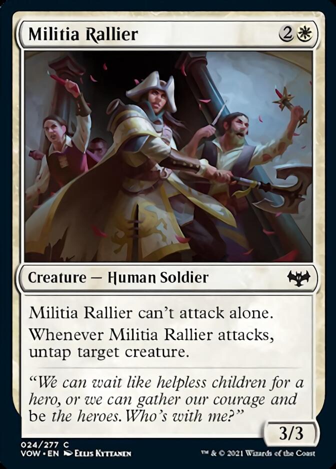 Militia Rallier [Innistrad: Crimson Vow] | Galactic Gamez