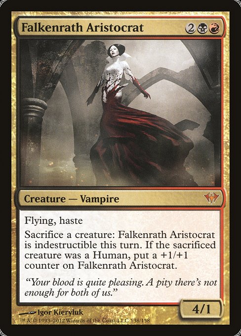 Falkenrath Aristocrat [Dark Ascension] | Galactic Gamez