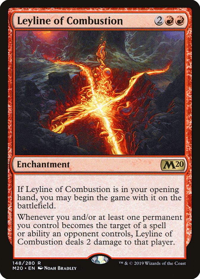 Leyline of Combustion [Core Set 2020] | Galactic Gamez