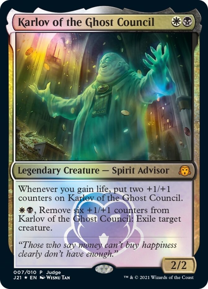 Karlov of the Ghost Council [Judge Gift Cards 2021] | Galactic Gamez