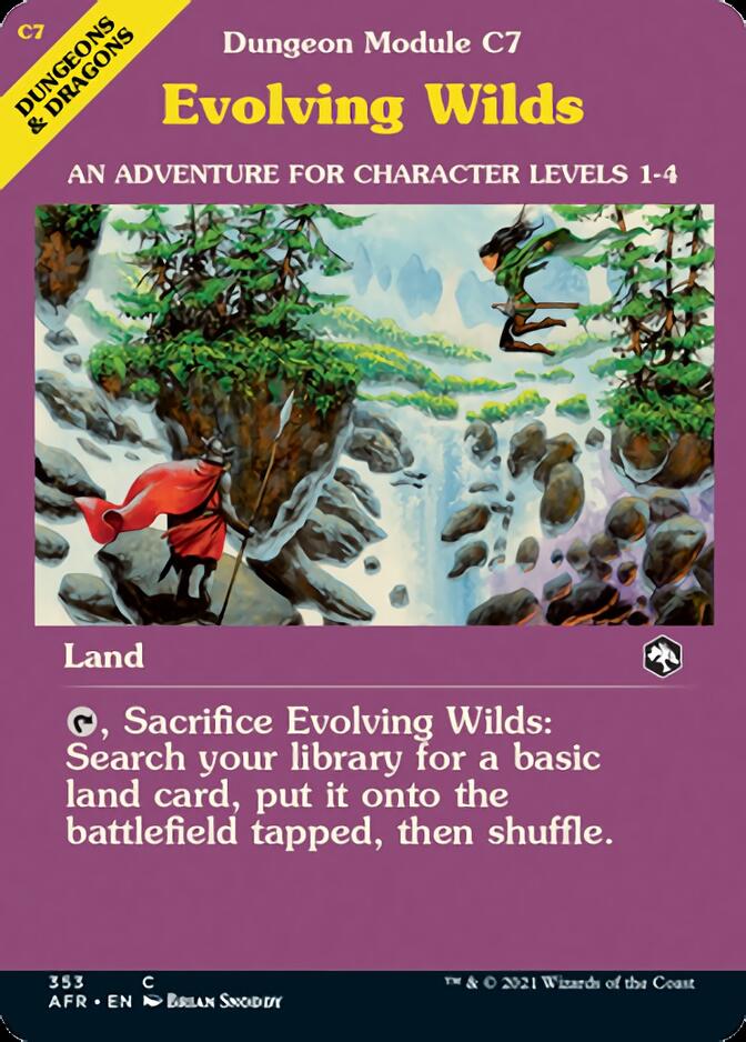 Evolving Wilds (Dungeon Module) [Dungeons & Dragons: Adventures in the Forgotten Realms] | Galactic Gamez