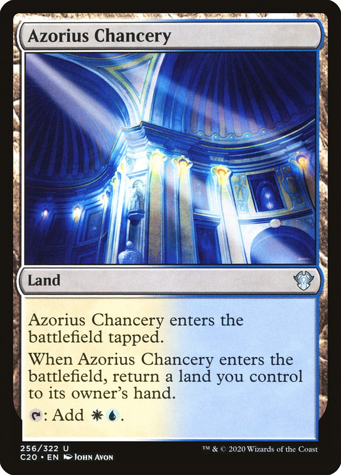 Azorius Chancery [Commander 2020] | Galactic Gamez