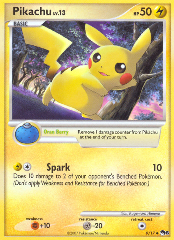 Pikachu (9/17) [POP Series 6] | Galactic Gamez