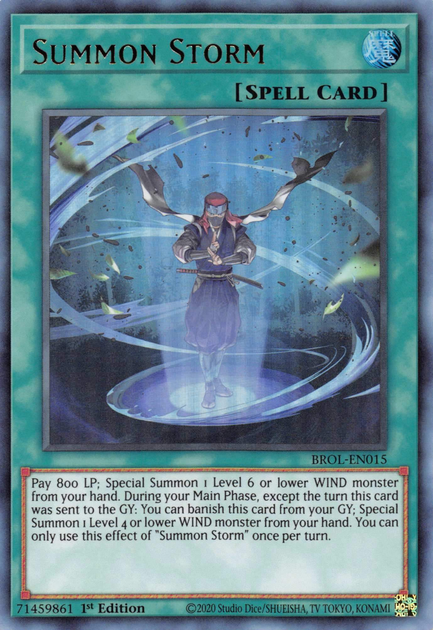 Summon Storm [BROL-EN015] Ultra Rare | Galactic Gamez