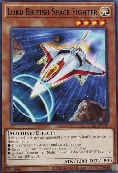 Lord British Space Fighter [OP16-EN019] Common | Galactic Gamez